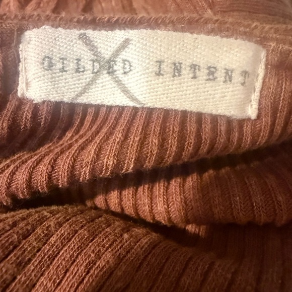 Buckle‎ Guilded Intent lace up brown top long sleeve small - Picture 8 of 8